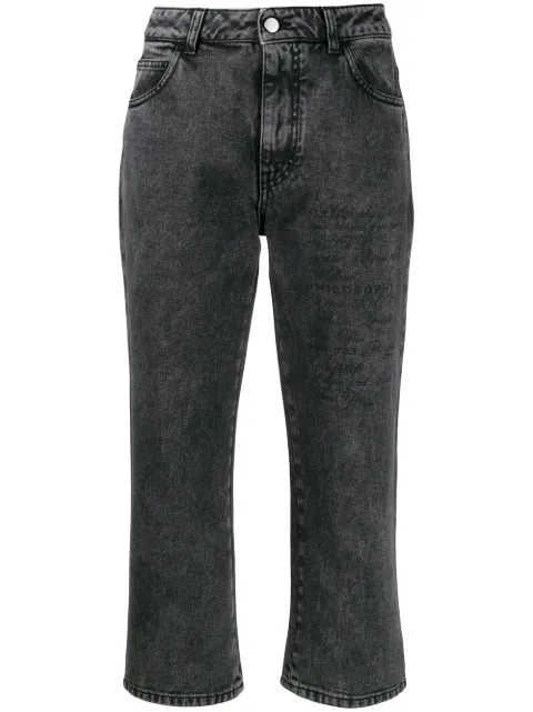 Philosophy Di Lorenzo Serafini cropped denim jeans