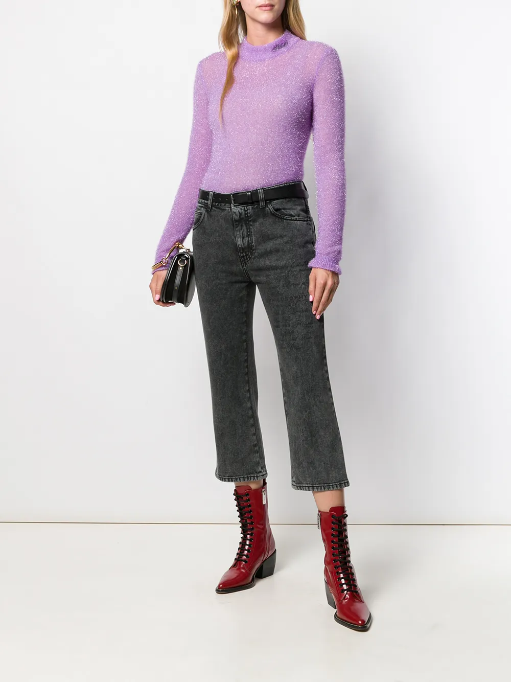 Philosophy Di Lorenzo Serafini cropped denim jeans | Cropped Jeans | Image 2