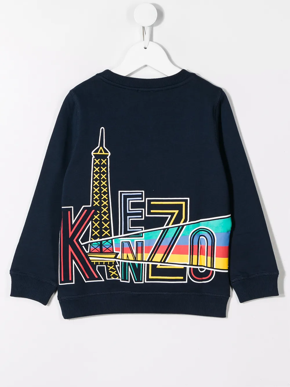 фото Kenzo kids толстовка с принтом