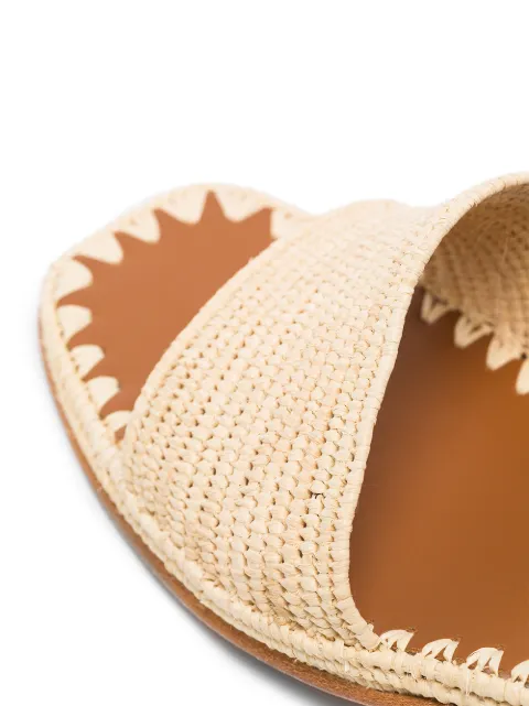 carrie forbes bou raffia sandals