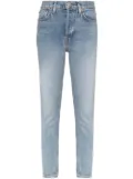 RE/DONE slim-fit cropped jeans - Blue