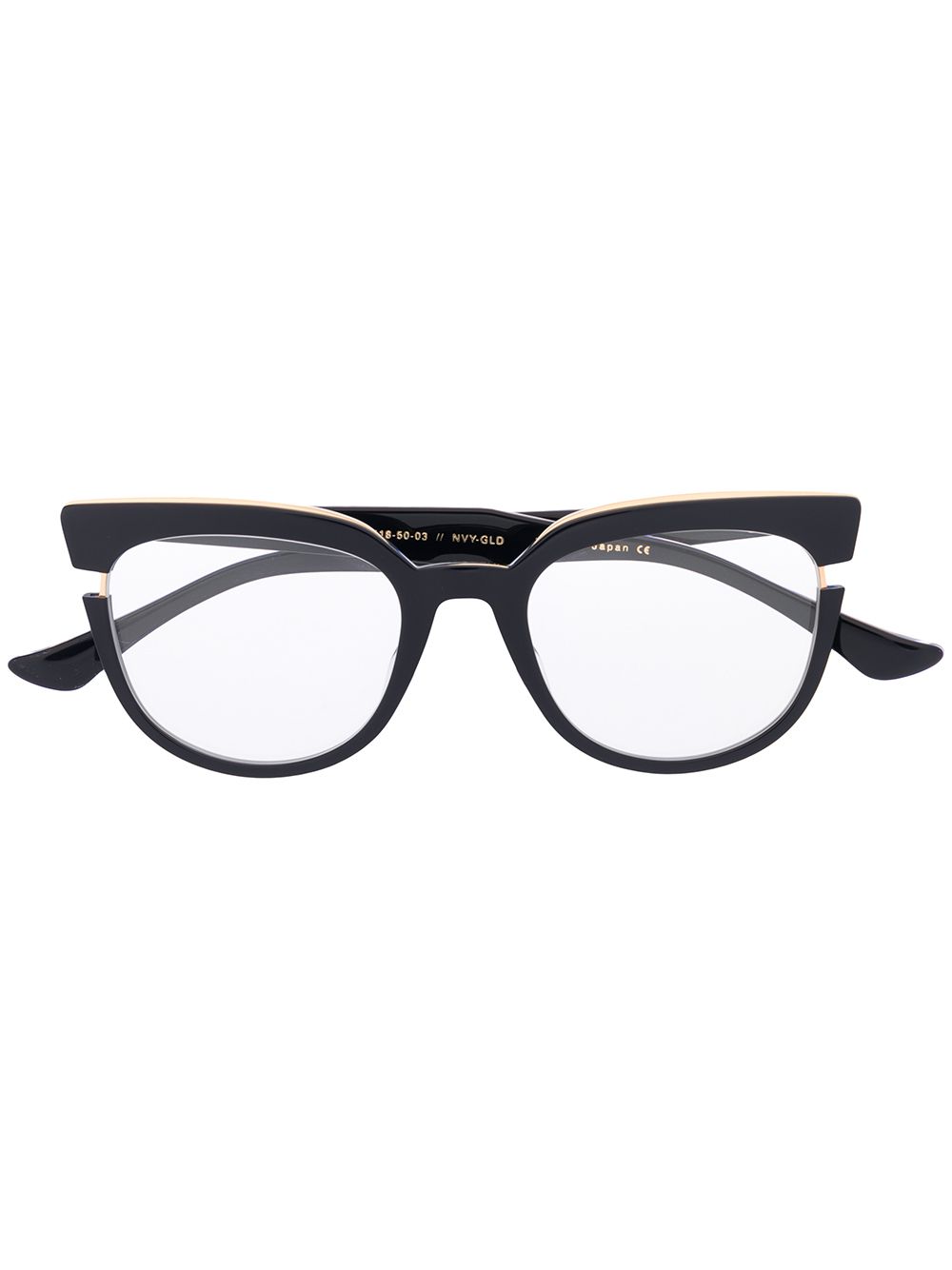 Dita Eyewear Cat-eye Frame Glasses In Blue