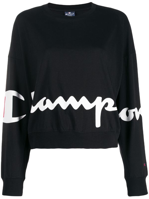 champion print sweatshirt