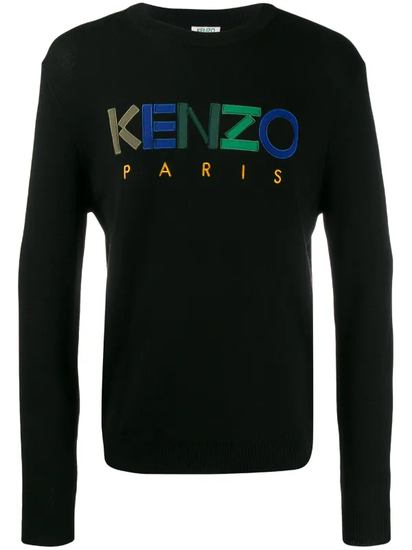 kenzo logo jumper