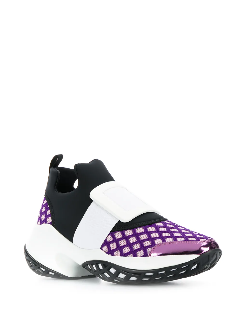 Roger Vivier mesh panel sneakers | Low-Tops | Image 2