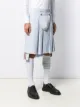 Thom Browne Seersucker Stripe Classic Pleated Skirt