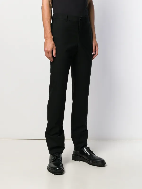 Homme Plus turn-up cuff trousers 