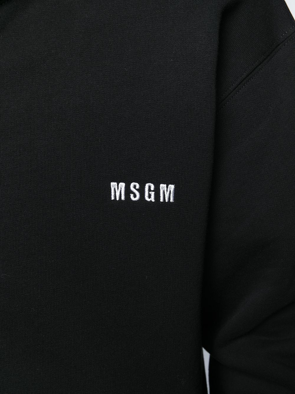 фото Msgm худи на молнии с логотипом