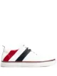Image 1 of Thom Browne striped lace-up sneakers