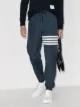 Image 2 of Thom Browne 4 stripe flyweight track trousers