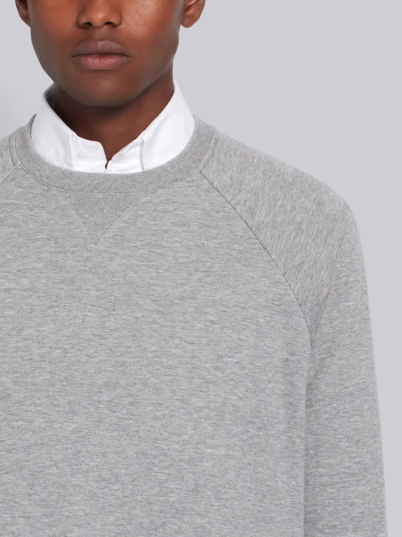 Medium Grey Solid Loopback Waist 