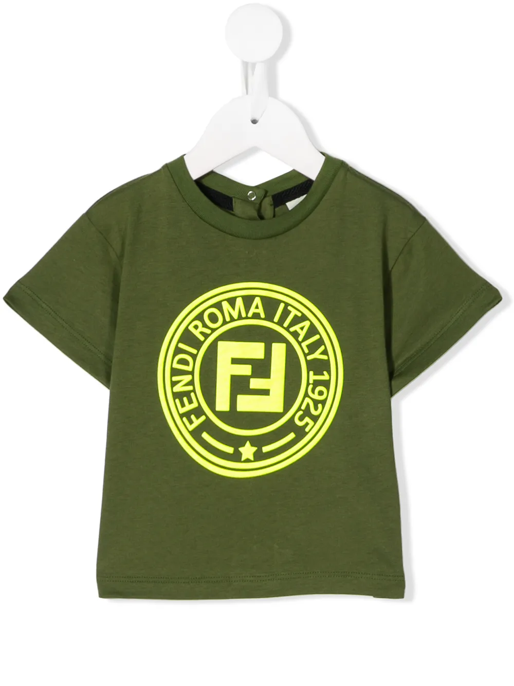 Fendi Kids футболка с логотипом Fendi Kids футболка с логотипом