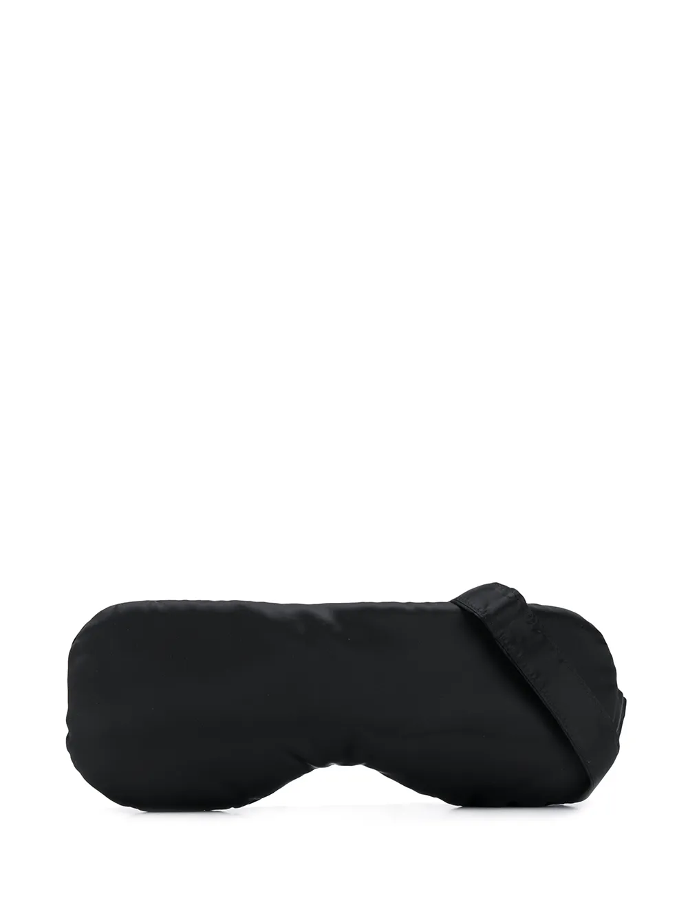 MM6 Maison Margiela Gürteltasche im Schlafmasken-Design - Schwarz