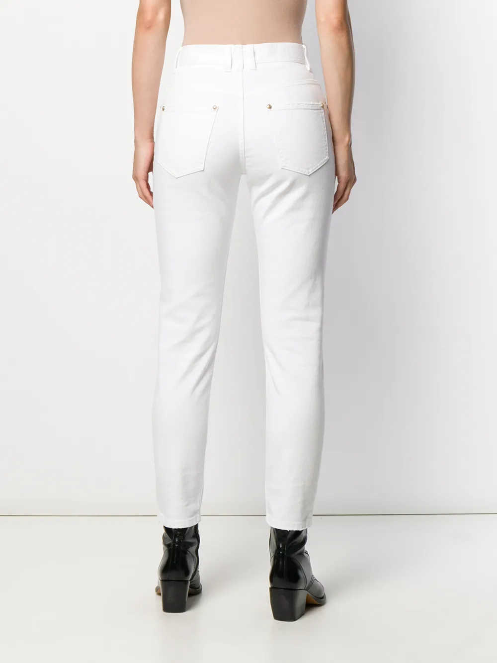 Balmain Slim-fit jeans Wit