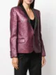 Saint Laurent glitter tuxedo blazer