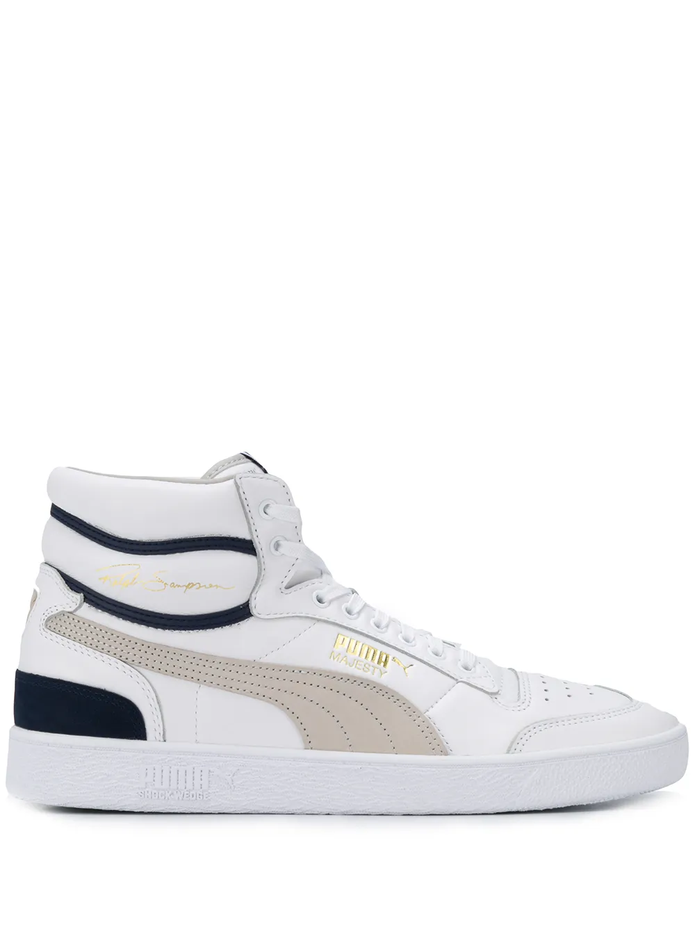 PUMA Ralph Sampson Mid OG trainers White