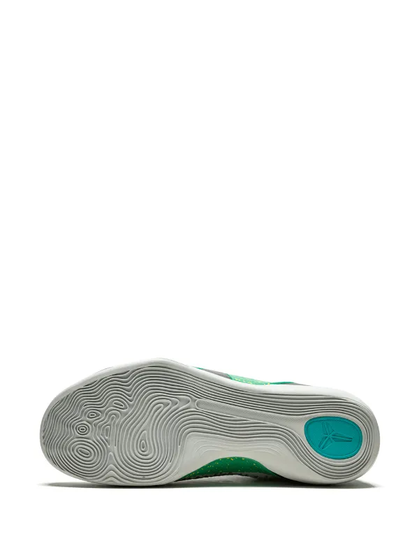 NIKE KOBE シューズ グレー/パープル/グリーン Nike Kobe 9 Elite スニーカー | グレー | FARFETCH JP