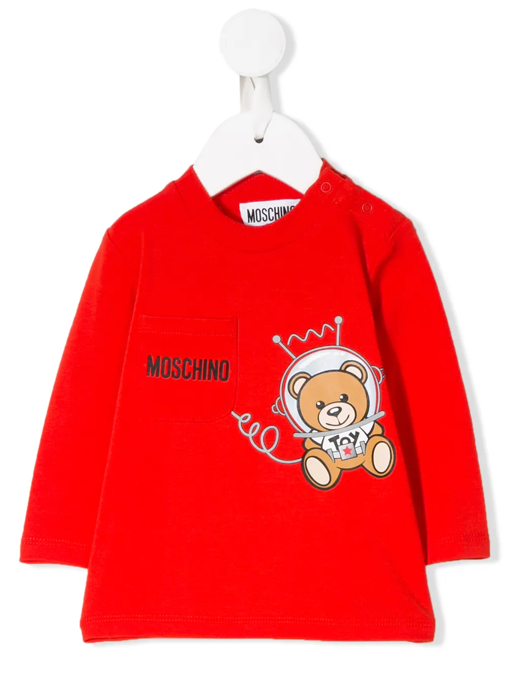 фото Moschino kids топ astronaut teddy