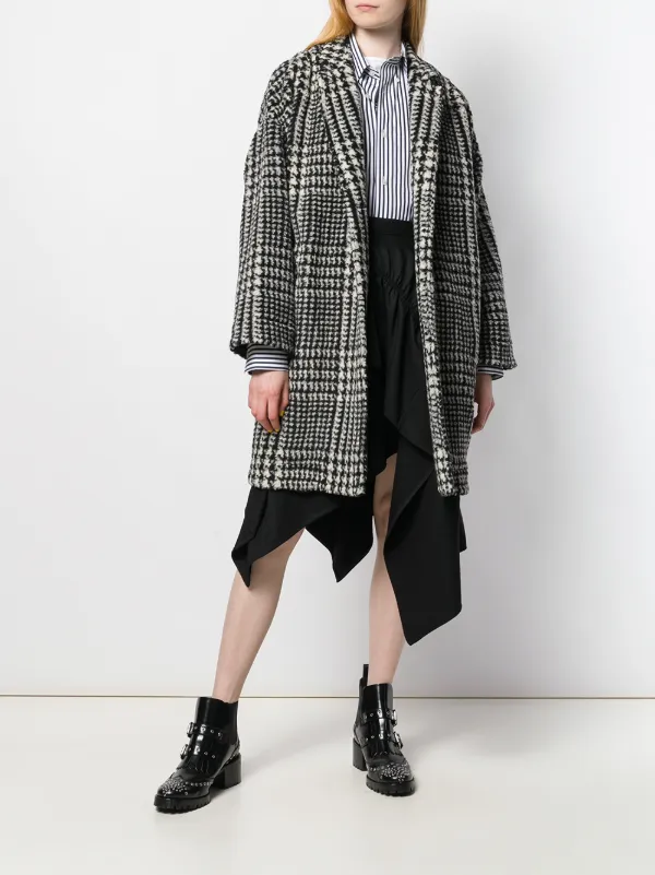 Philosophy Di Lorenzo Serafini Mantel Mit Hahnentrittmuster Dolce & Gabbana Mantel Mit Hahnentrittmuster Farfetch