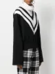 Pringle of Scotland chevron print jumper