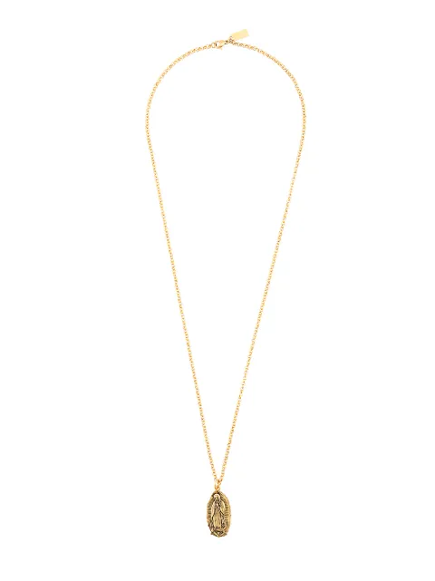 Nialaya Jewelry Our Lady of Guadalupe pendant necklace
