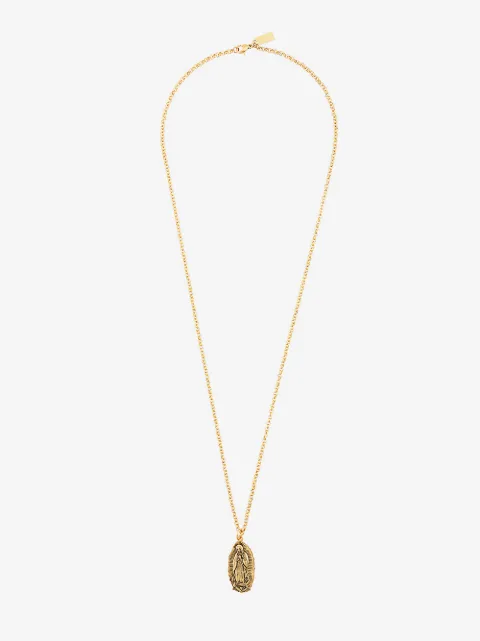 Nialaya Jewelry Our Lady of Guadalupe pendant necklace