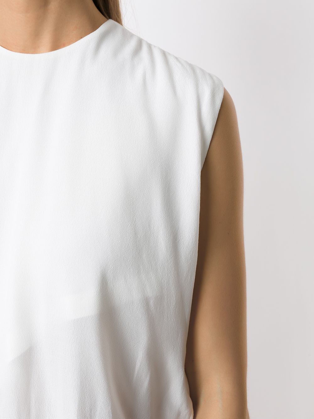 фото Osklen блузка без рукавов с запахом
