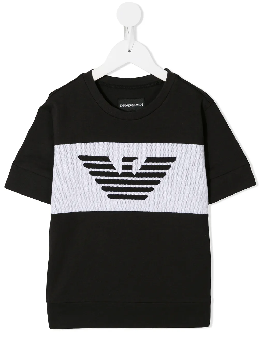 фото Emporio armani kids футболка с логотипом