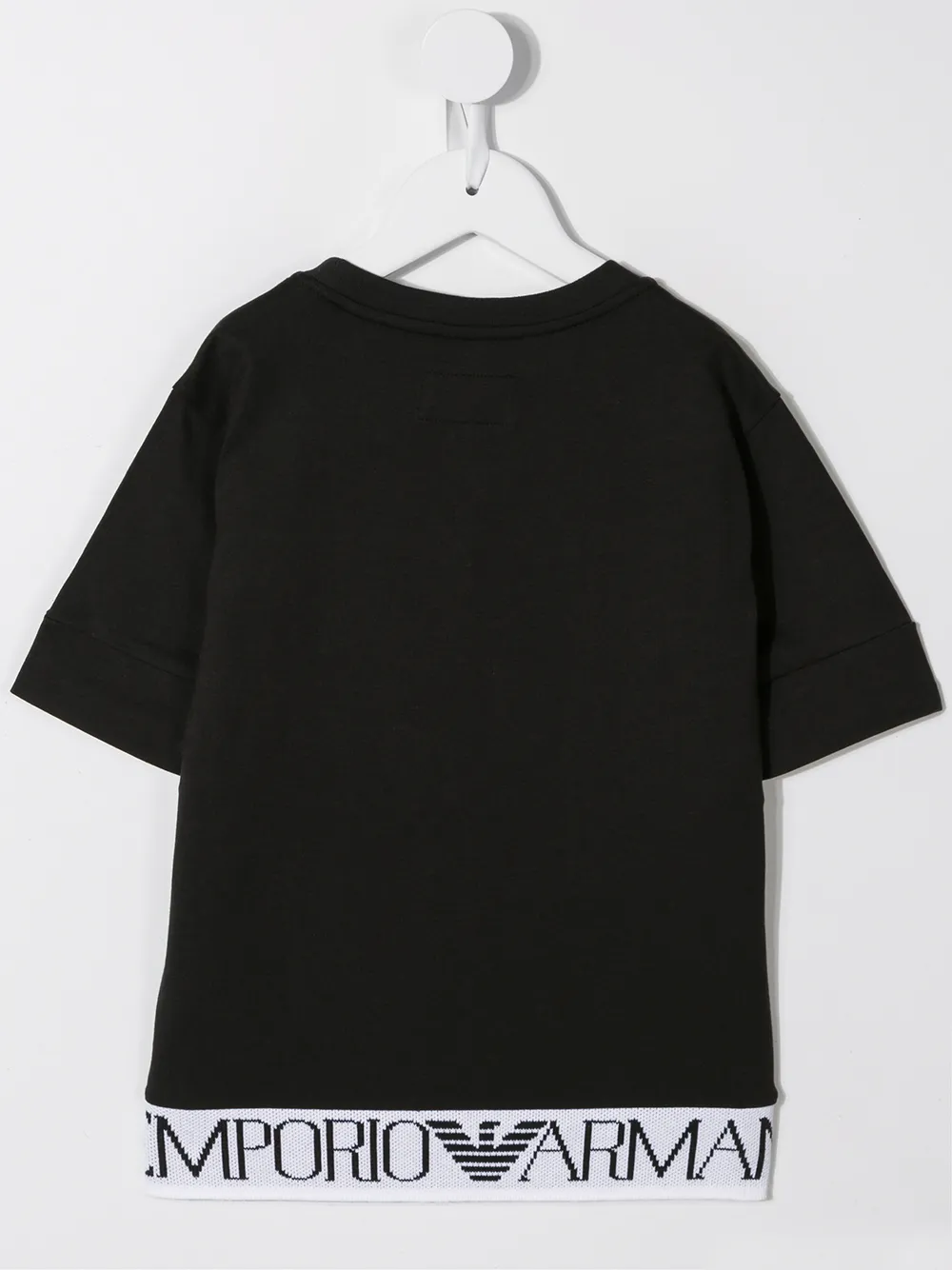 фото Emporio armani kids футболка с логотипом