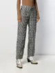 Sueundercover checked high waisted trousers