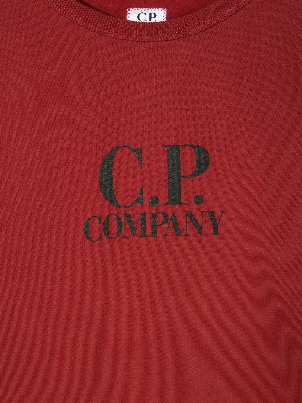 C.P. Company Kids Trui met logo Rood