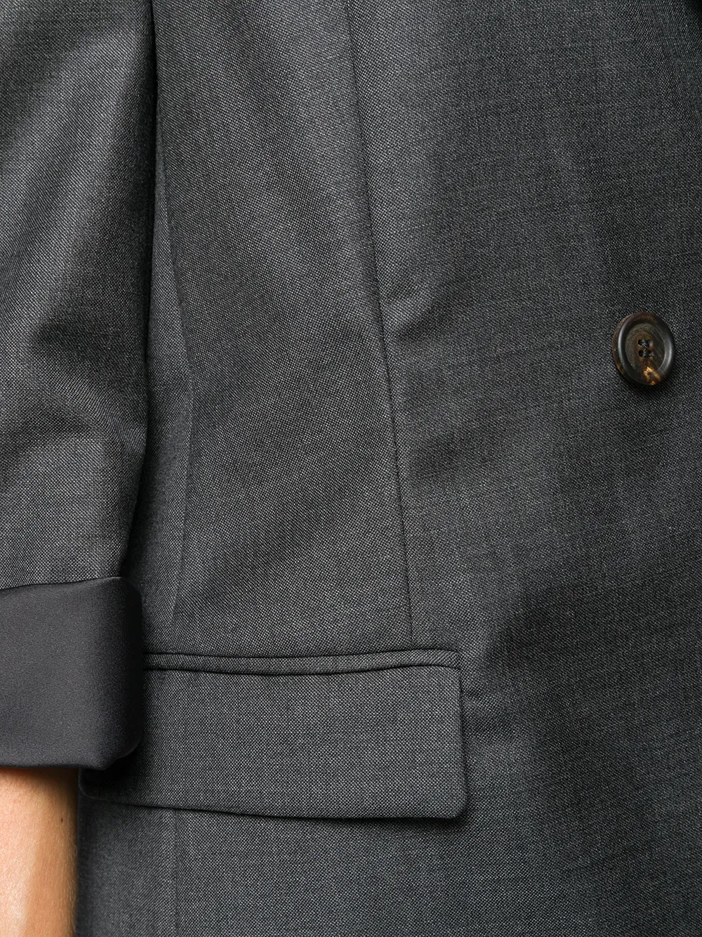Brunello Cucinelli Getailleerde blazer Grijs