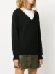 T By Alexander Wang كنزة متباينة الألوان