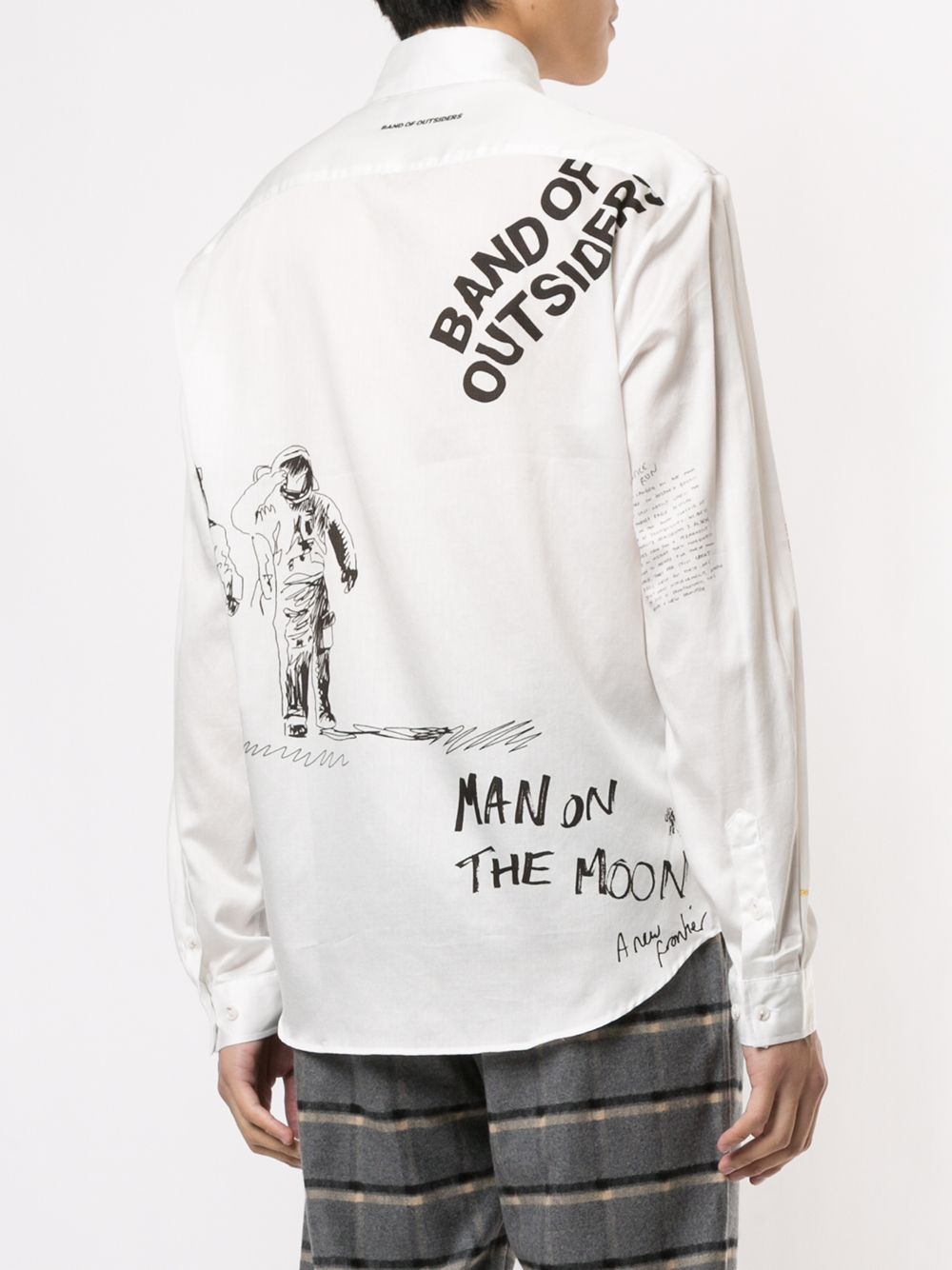 фото Band of Outsiders рубашка Man On The Moon