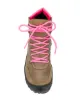 Mr & Mrs Italy neon pink panelled boots
