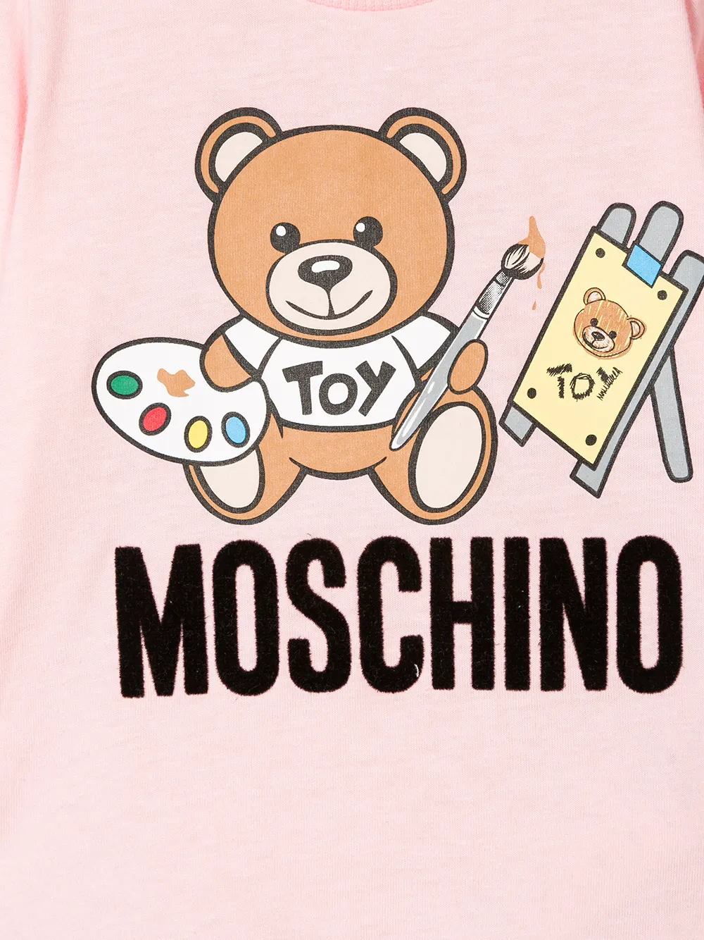 фото Moschino kids топ artist teddy