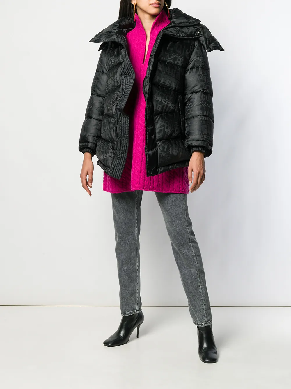 Balenciaga Bomberjack Zwart