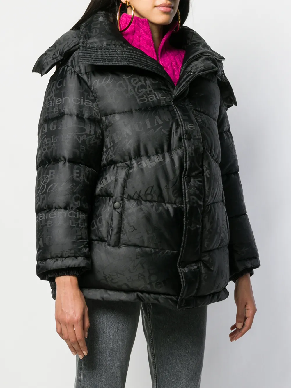 Balenciaga Bomberjack Zwart