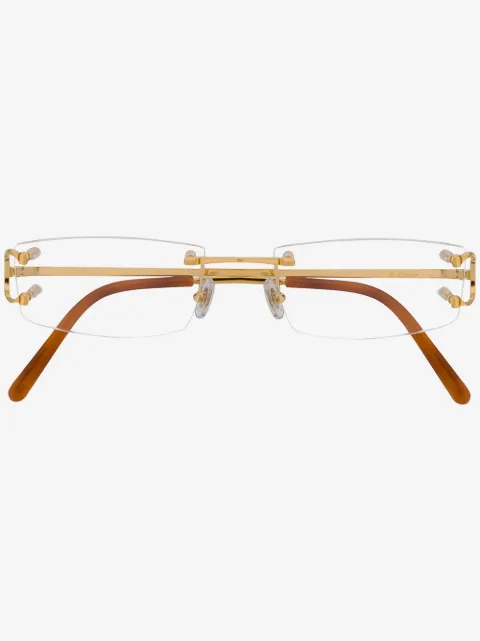 Cartier Eyewear lunettes de vue à monture rectangulaire