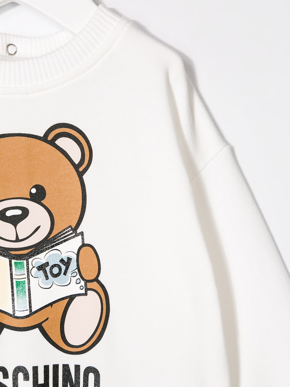 фото Moschino kids толстовка с принтом