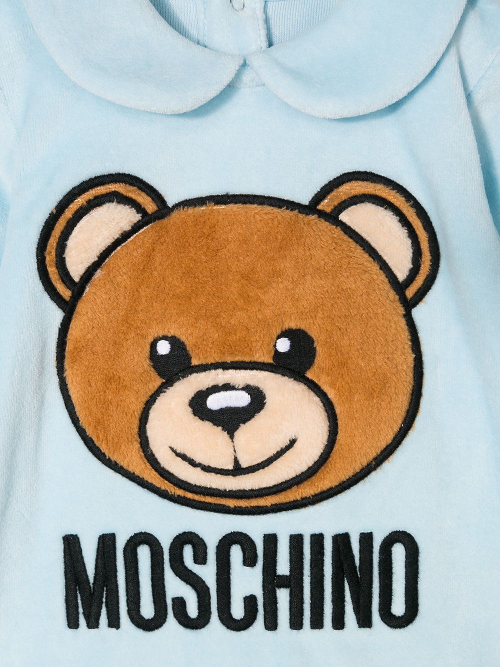 фото Moschino kids комбинезон с логотипом teddy bear