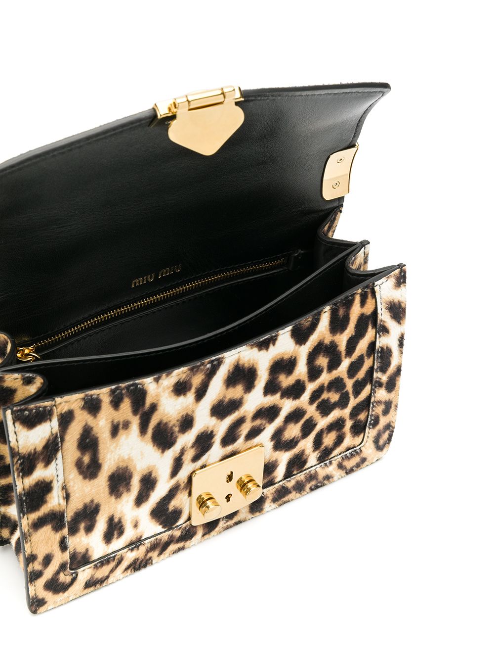 Miu Miu Animal Print Small Shoulder Bag - Farfetch