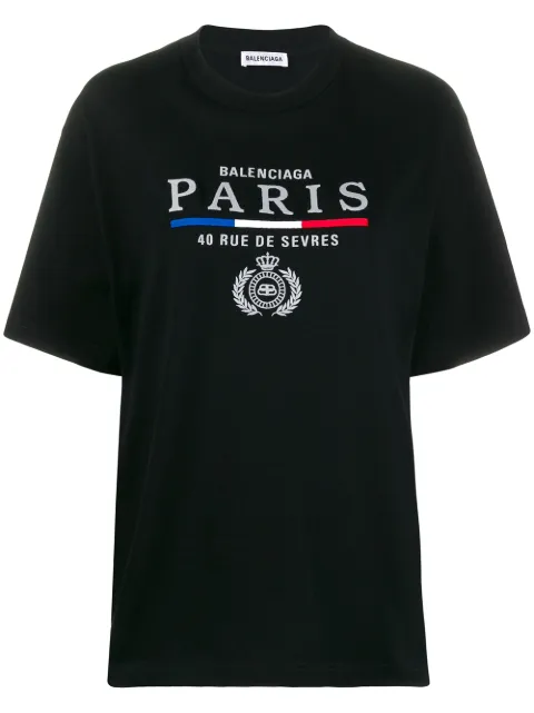 balenciaga paris tee shirt