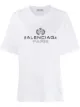 الصورة 1 من Balenciaga تيشيرت بشعار مطرز