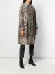 Dolce & Gabbana leopard print coat