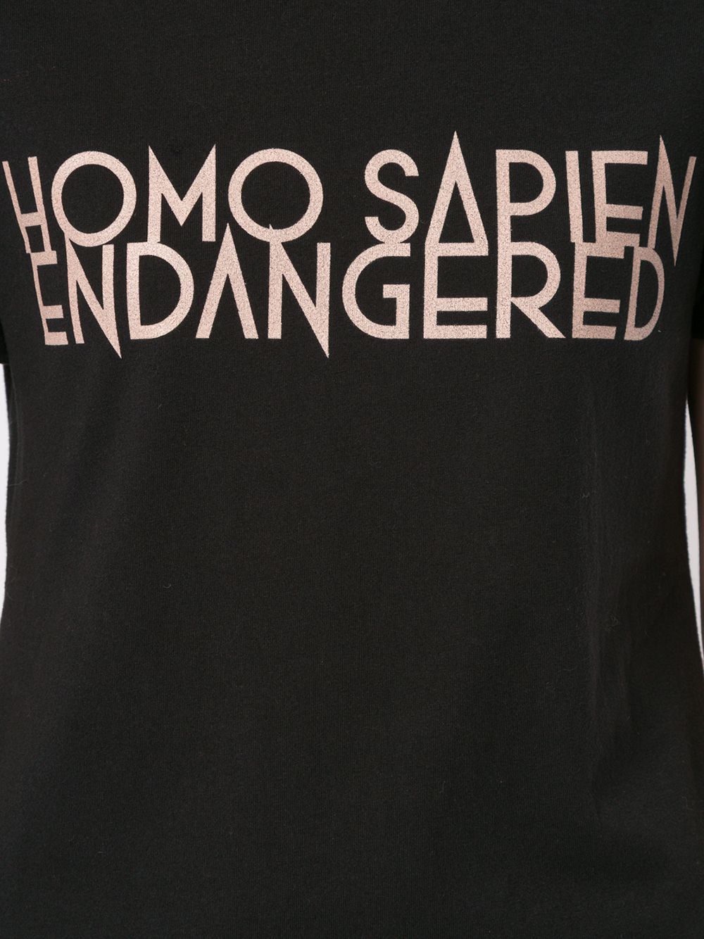 фото Kitx футболка homo sapien endangered