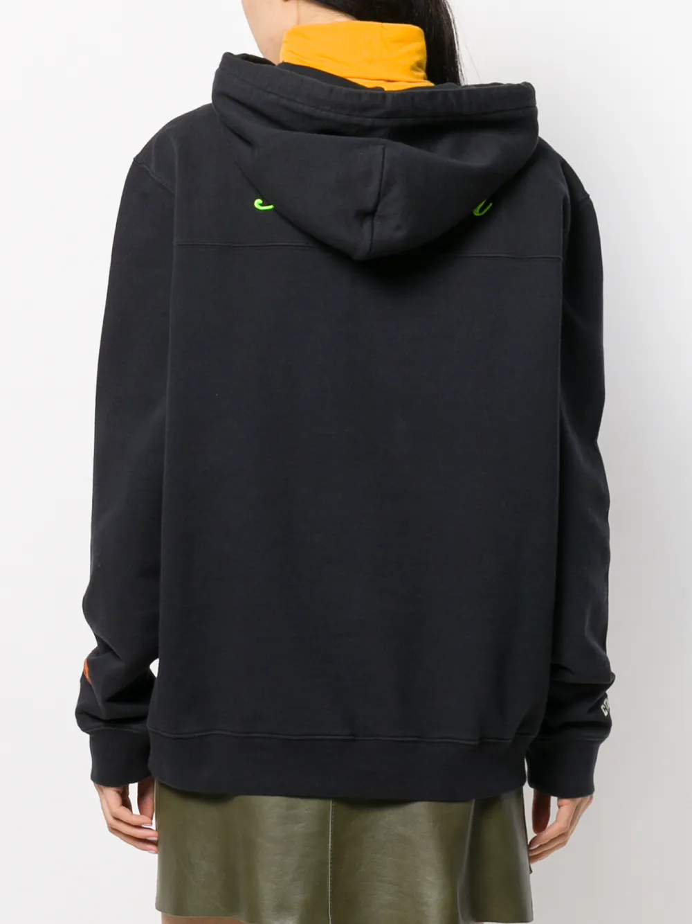 Heron Preston Hoodie met logopatch Zwart