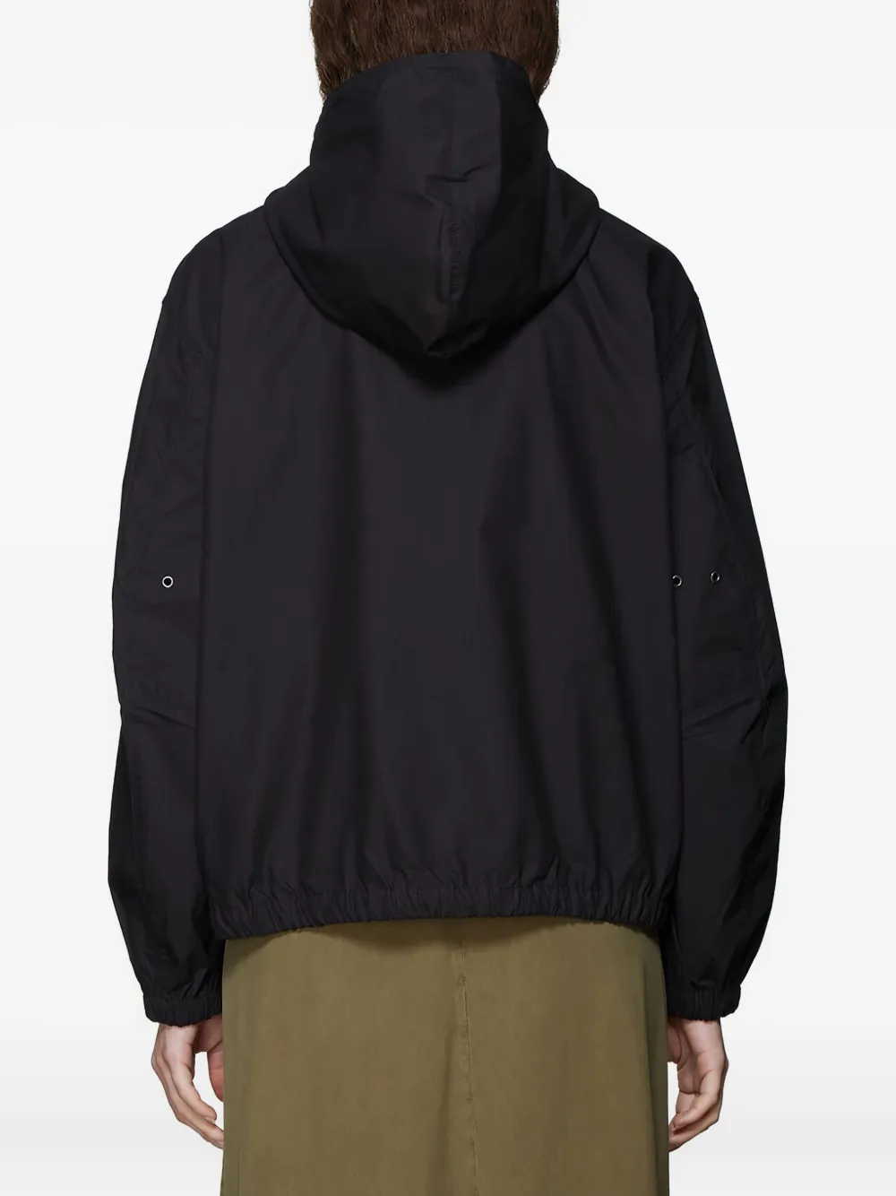 OUR LEGACY Jack met capuchon en trekkoord Zwart