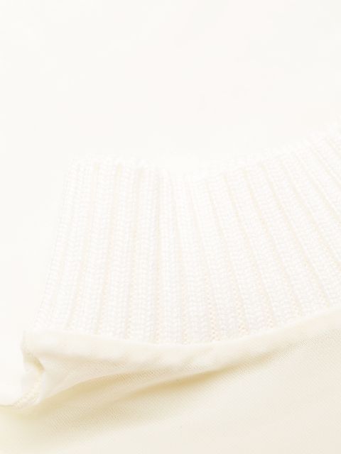 CourrÈGes Sheer Jersey T-Shirt In White