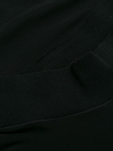 COURRÈGES SHEER ROLL NECK SWEATSHIRT
